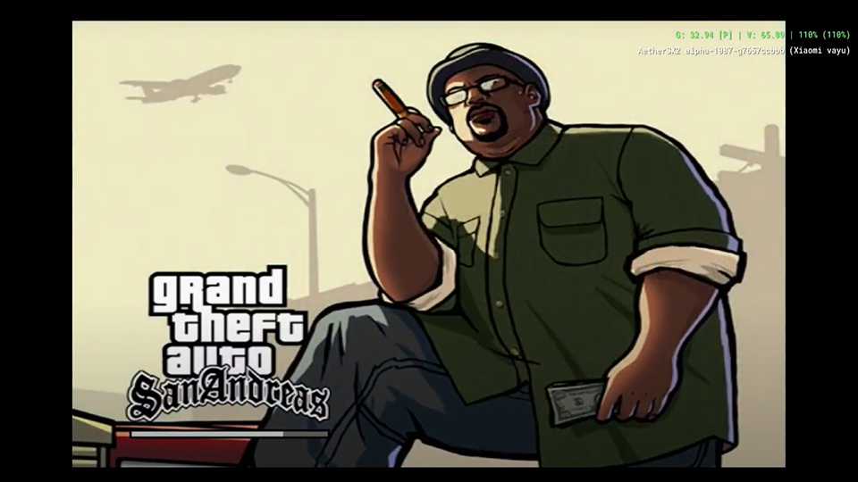 Grand Theft Auto San Andreas PS2 Emulator Android - AetherSX2 Android