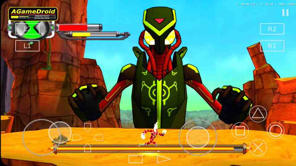 Ben 10: Protector of Earth | PS2 Emulator For Android | AetherSX2 + Best Setting