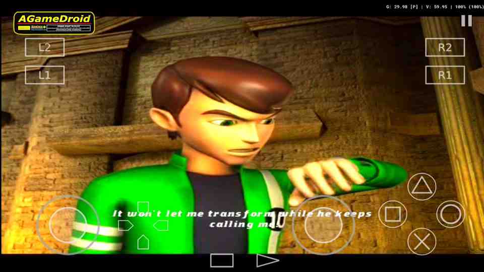 Ben 10 Ultimate Alien | PS2 Emulator For Android | AetherSX2 + Best Setting