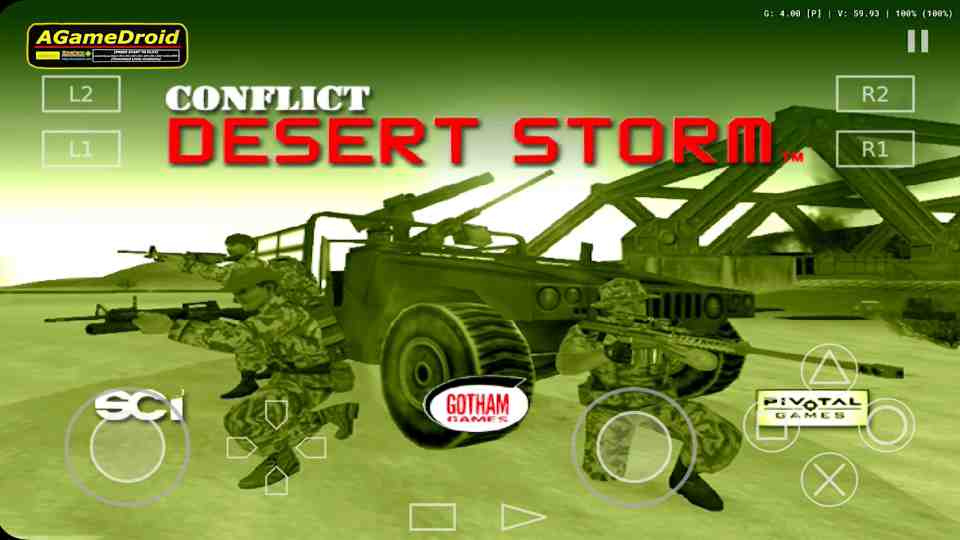 Conflict Desert Storm PS2 Emulator For Android AetherSX2 #1
