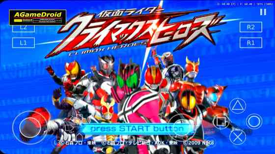 Kamen Rider Climax Heroes  AetherSX2 + Best Setting  PS2 Emulator For Android #1