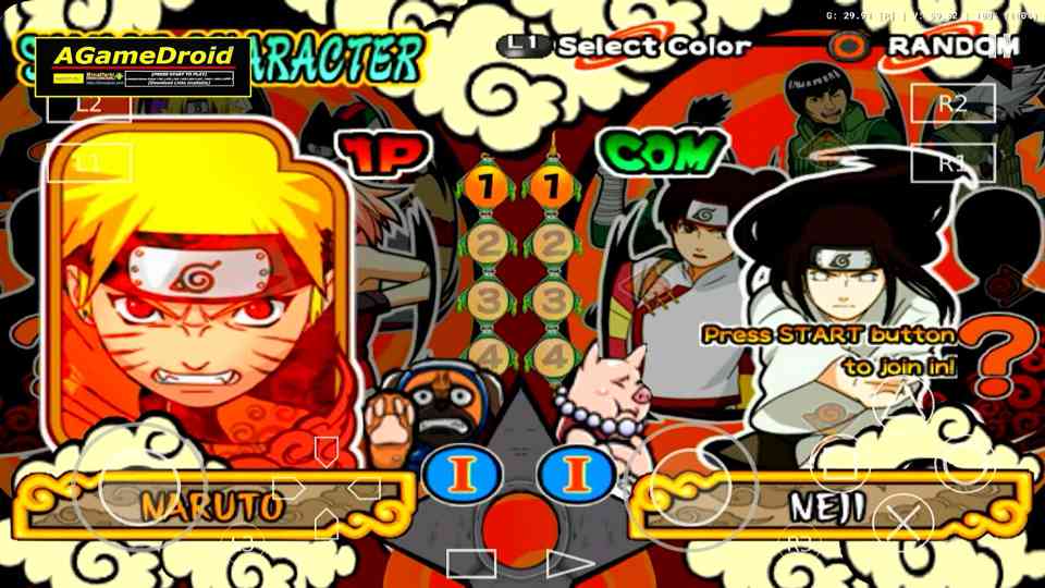 Naruto Shippuden Ultimate Ninja 4 AetherSX2 + Best Setting PS2 Emulator For Android #2