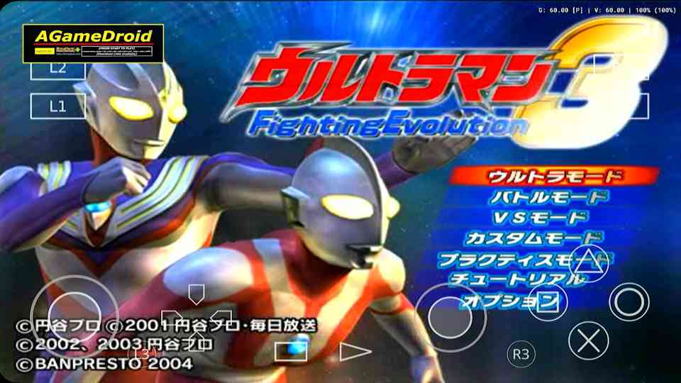 Ultraman Fighting Evolution 3  AetherSX2 + Best Setting  PS2 Emulator For Android #1