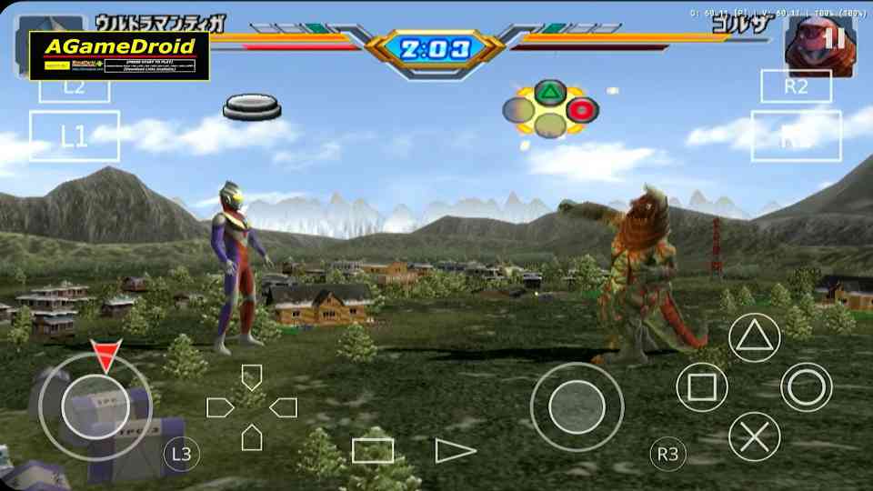 Ultraman Fighting Evolution 3  AetherSX2 + Best Setting  PS2 Emulator For Android #2
