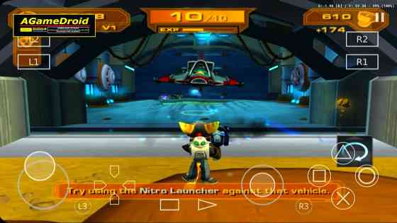 Ratchet & Clank Up Your Arsenal AetherSX2 + Best Setting PS2 Emulator For Android #3